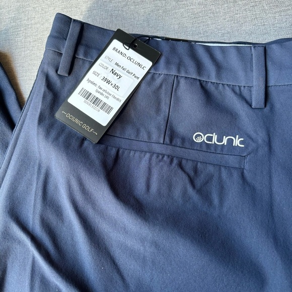 Men's Golf Slim Stretch Pants Quick Dry Golf Pants for Men, 39W x 30L - Picture 9 of 9